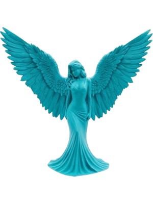 Ronanna 3D Melek Insan Turkuaz - Lisinya