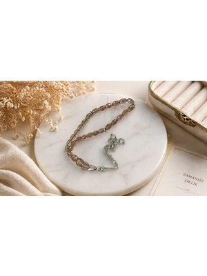 Sultanit Taşı 33 Lü Tesbih Arpa Kesim – Gündüz Pembe Akşam Yeşil Renk Değiştiren Doğal Taş Zultanit  Tesbih | Özel Tasarım