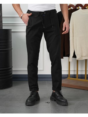 Modefendicom Pamuk Likra Slim Fit Jogger Pantolon