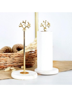 Özgürce Mermer Desenli Çok Amaçlı Kağıt Havluluk ve Mutfak Düzenleyici