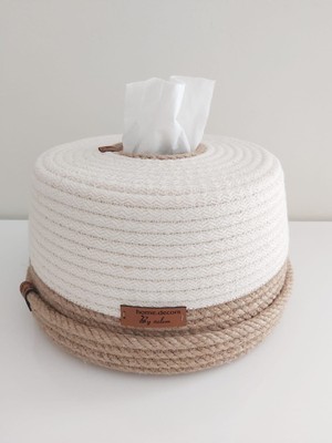 Özgürce Şık Pamuk Jüt Hasır Peçetelik, Sofra Dekorasyon ve Düzenleme Seçeneği