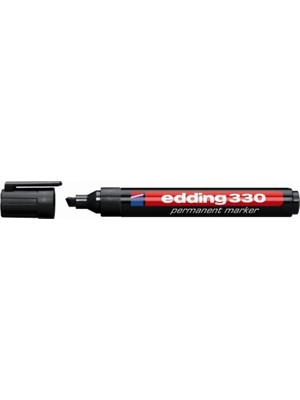 Edding Permanent Markör Kesik Uç Siyah ED-330