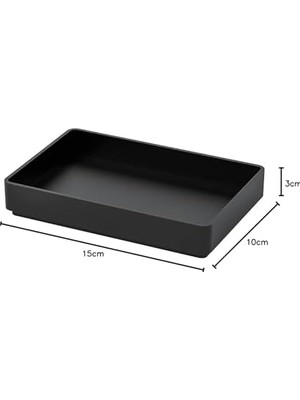 Esmo Home Skogsvıken Tepsi, Siyah 10X15 cm (4x6 Inç) Tekli Paket