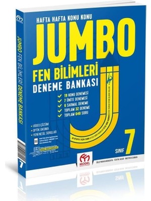 Esmo Home 7. Sınıf Jumbo Fen Bilimleri Deneme Bankası