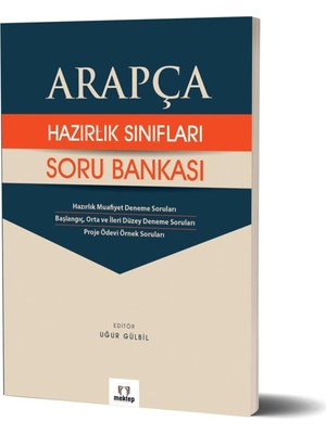 Esmo Home Arapça Hazırlık Sınıfları Soru Bankası
