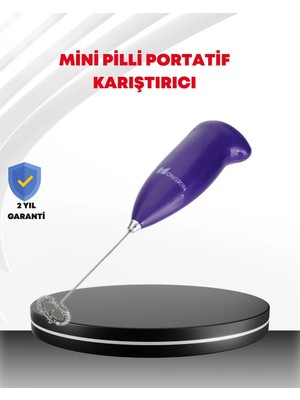 Ronanna El Tipi Pratik Mikser – Kahve, Süt, Bebek Maması ve Yumurta Çırpıcı