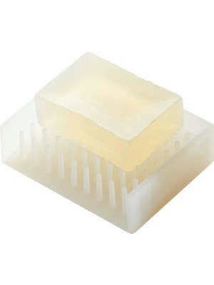 Esmo Home Float Sabunluk, Silikon, Beyaz, Tek Boy