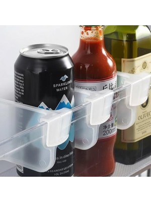 Esmo Home Çok Amaçlı Buzdolabı Raf Ayırıcı 10’lu Set – Ayarlanabilir Düzenleyici Bölme, Dolap ve Buzdolabı Organizer