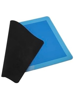 Esmo Home Sihirli Su Emici Banyo ve Çok Amaçlı Kaydırmaz Tabanlı Dikdörtgen Paspas 58 x 38 Cm, Açık Mavi
