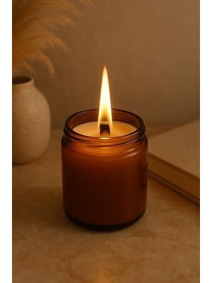 Esmo Home 210 ml Vanilya Kokulu Kavanoz Mum