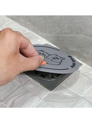 Esmo Home Banyo ve Mutfak Lavabo Koku Önleyici Gider Koruyucu Silikon Sızdırmaz Ped 1 Adet Yeşil
