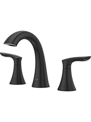 Esmo Home LG49-WR0 °c Spueltischmischbatterie 20,3 cm Breitgefaechert Banyo Musluk, LG49WR0Y