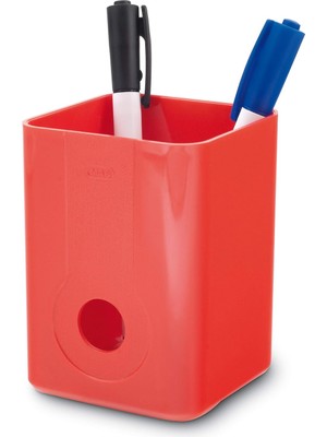 Esmo Home Kübik Kalemlik Kırmızı