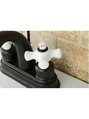 Esmo Home KB5615PX Restorasyon 4 Inç Lavabo Bataryası, Yağ Ovuşturdu Bronz