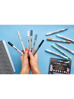 Esmo Home Ciao Multiliner-Marker, Renk Tonları, 5 Adet