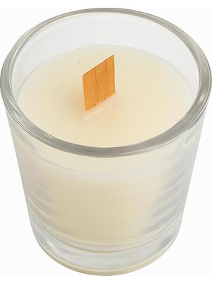 Esmo Home 40 ml Şat Bardak Vanilya Kokulu Kavanoz Mum