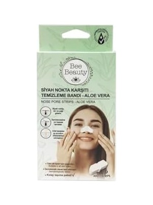 Esmo Home Bee Beauty Aloe Vera Siyah Nokta Bandı 6'lı