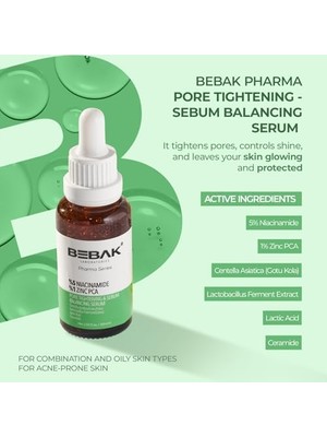 Esmo Home Bebak Pharma Serisi Gözenek Sıkılaştırıcı Serum 30 ml