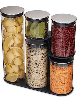 Esmo Home 95035 100 Podium 5'li Saklama Kabı Seti