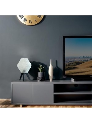 Esmo Home Gece Lambası – Masa, Yatak Odası Dekoru – Fırtına Gece Lambası
