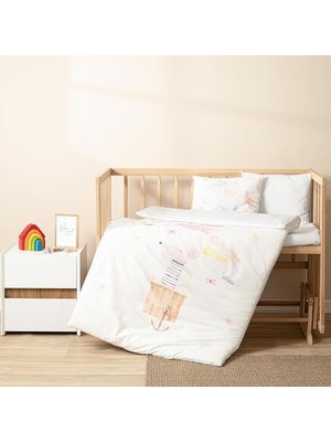 Esmo Home Soley | |%100 Pamuklu Bebek Nevresim Takımı Mavi