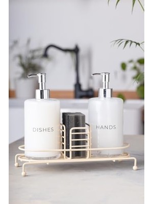 Esmo Home Novy Standlı 2'li Sıvı Sabunluk