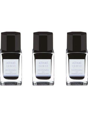 Esmo Home Pılot Ink Iroshızuku - 3 Bottles 15 ml Mavi Ajısaı