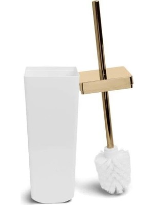 Esmo Home Tuvalet Fırçası Beyaz Altın