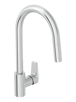 Esmo Home Shift T20 A43678 Eviye Bataryası, C Tipi, Pull-, Krom
