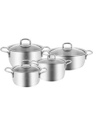 Esmo Home Karaca Sakura Powersteel 316+ Çelik Indüksiyon Tabanlı 8 Parça Tencere Seti