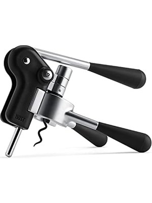 Esmo Home Host Tirbuşon, Yumuşak Dokunuşlu Saplar, 3 Bıçaklı Folyo Kesici