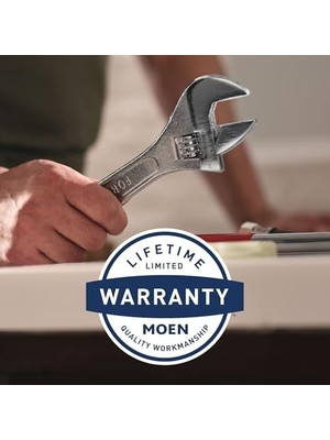 Esmo Home Brecklyn Glacier Beyaz Tek Kulplu Tek Delikli Mutfak Bataryası, Çekme Püskürtücülü ve Güç Temizleyici, Isteğe Bağlı Deckplate Dahil, 87557W, 149 cm Hortum Uzunluğu