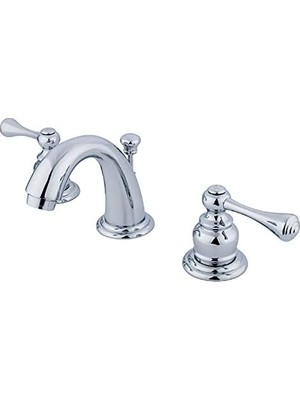 Esmo Home GKB911BL Mini-Ile Geniş, Seramik, Armatür, Perakende, -Vana, Krom Kaplama, Cilalı, Ca/vt-Uyumlu Değildir)