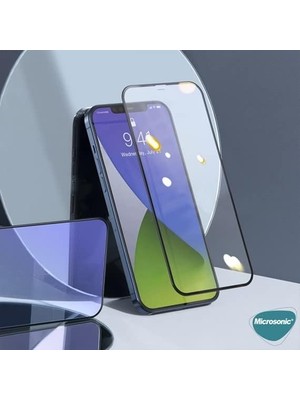 Esmo Home Ekran Koruyucu 15 Pro Max Için Tam Kaplayan Temperli Cam Ekran Koruyucu Siyah