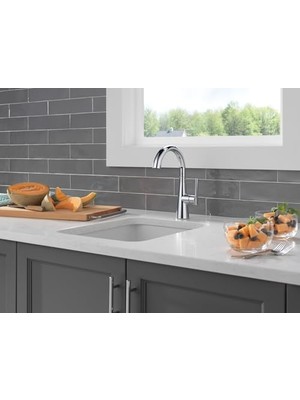 Esmo Home Musluk Bar Bataryası Krom, Bar Lavabo Bataryası Tek Delikli Krom, Islak Bar Muslukları, Hazırlık Lavabo Bataryası, Bar Lavabo Bataryası, Krom 14882LF