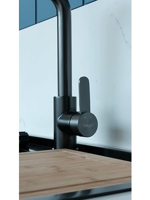 Esmo Home Attivo 4070 304 Çelik Spiralli Mutfak Eviye Bataryası (Arıtmasız, Pvd Bakır)