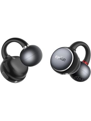 Esmo Home Earfun Clip Open Ear Adaptif Konforlu Kulaklık - Bluetooth 6.0-40 Saat Oynatma Süresi - IP55 - Gümüş Gri (Türkiye Garantili)