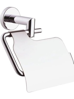 Esmo Home Minimax A44788 Kapaklı Tuvalet Kağıtlığı, Krom