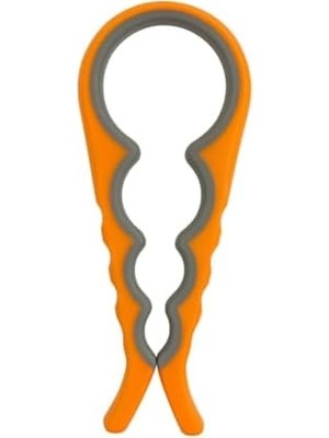 Esmo Home Kavanoz ve Şişe Açacağı – Turuncu Boy Ergonomik, Silikon Kaymaz Kavrama, Kavanoz ve Şişe Kapak