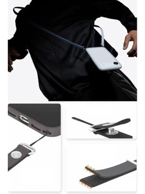 Esmo Home Crossbody Telefon Askısı, Ayarlanabilir Çapraz Omuz Kayışı