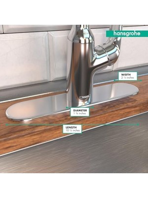 Esmo Home 25,4 cm Y Ksek Arc Kitchen Armat Rler I In Ana Levha, HG14019001