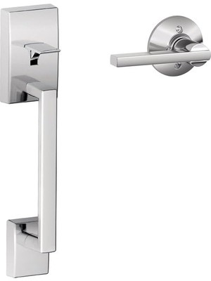 Esmo Home Front-Entry Latitude Iç Kol (Açık Krom) FE285 Cen 625 Lat, 12,125 x 2,5 x 2,25