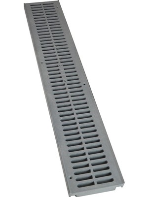 Esmo Home Nds, Gri 241-1 Spee-D Kanal Tahliye Izgarası, 4-1/8 Inç Genişlik x 2 Ft Uzunluk