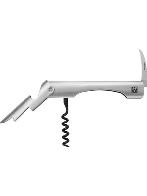 Esmo Home Zwilling Sommelier Garson Tipi Tirbuşon, Paslanmaz Çelik, Metalik Gri