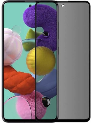 Esmo Home Galaxy 10 Hayalet Ekran Koruyucu ile Uyumlu Davin Privacy Seramik Ekran Filmi Siyah