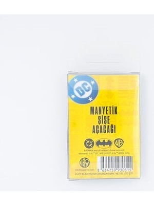Esmo Home Buton Magnet Lisanslı Şişe Açacağı (Batman - Logo)