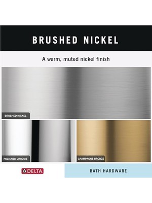 Esmo Home Porter Tuvalet Kağıdı Tutacağı, Spotshield Fırçalanmış Nikel, Banyo Aksesuarları, PTR50-BN