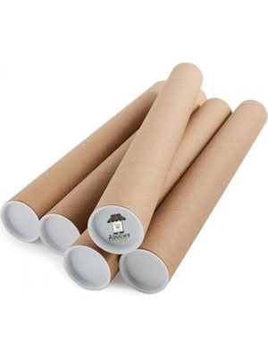 Yenibağ Silindir Kutu Rulo Gönderi Tüpü Postüp 5 cm x 70 cm 5 Adet…