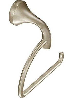 Esmo Home YB2808BN Eva Koleksiyonu Avrupa Tek Direkli Tuvalet Kağıdı Tutacağı, Fırçalanmış Nikel