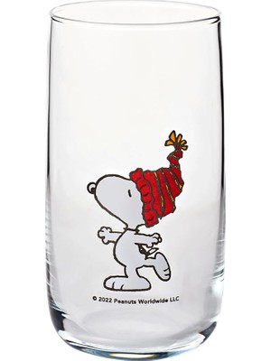 Yenibağ Dükkan Cam Bardak (365 Cc) - Snoopy Dans